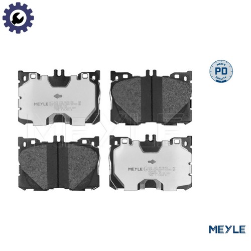 Brake pad set disc - set,