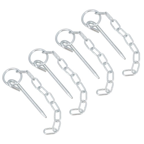 4pk round cotter pin - round, chain
