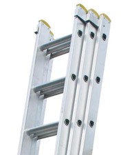 Lyte New ELT330 Aluminium Triple Extension Trade Ladder EN131-2 Professional