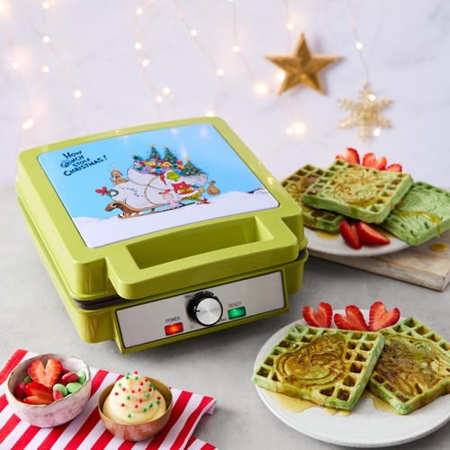 The grinch portion waffle - grinch, 4