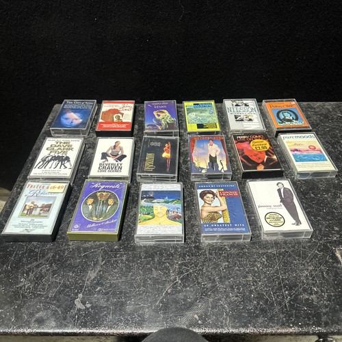 Vintage cassette tapes - 17,