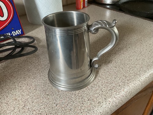 Pewter tankard