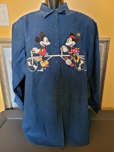 Vintage 90s disney denim long - disney,