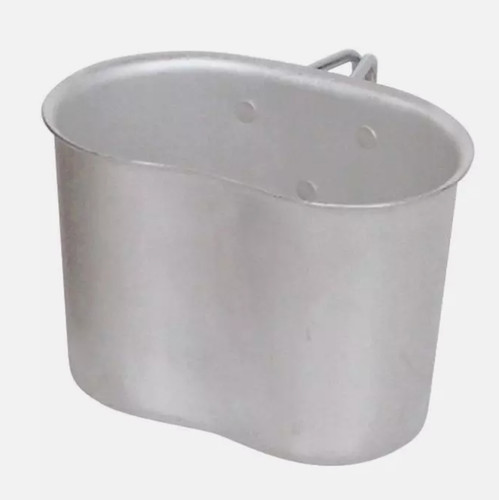 Army style aluminium cup - style,