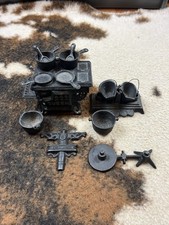 Vintage "Queen" Cast Iron Wood