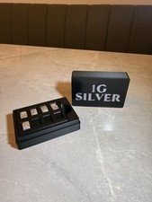 Silver 1g Bar Storage Box -