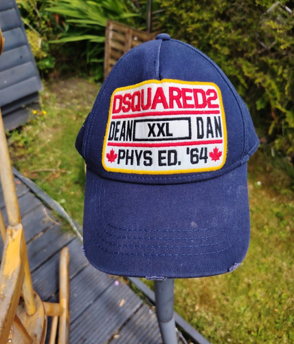 Dsquared2 navy cotton canvas - dsquared2,