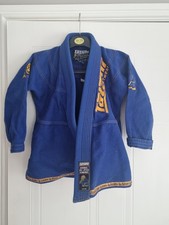 KIDS Tatami Meerkatsu Animal BJJ Gi - Oscar - Royal Blue