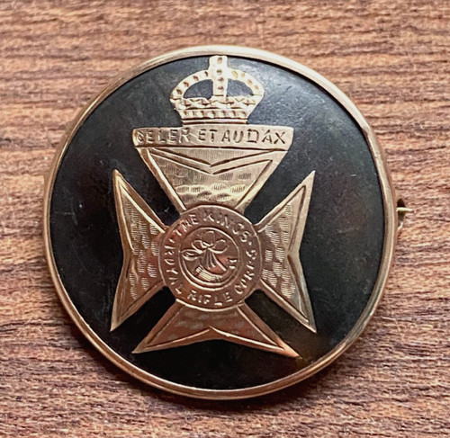 Antique wwi 9ct gold - antique, faux