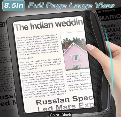 10x glass magnifier - 10x, magnifier/large