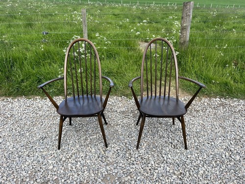 Pair vintage ercol - pair,