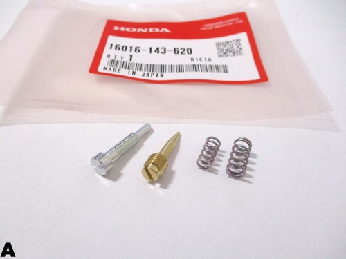 Carburetor adjustment screws - carburetor,
