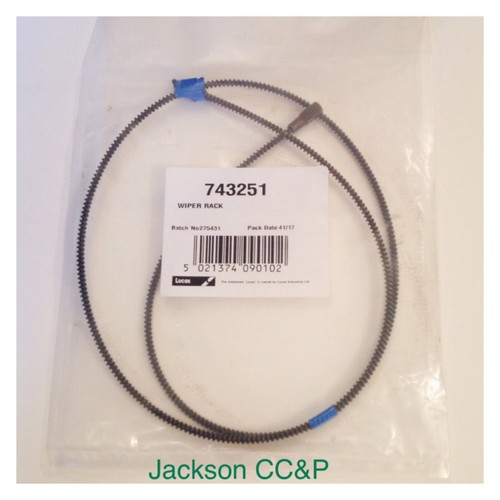 Lucas 743251 wiper - motor, rack