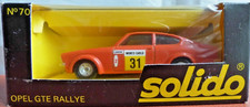 Solido 70 Opel Kadett GTE Rallye Monte Carlo Diecast Toy Model Vauxhall
