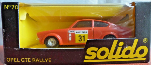 Solido opel kadett gte - 70,