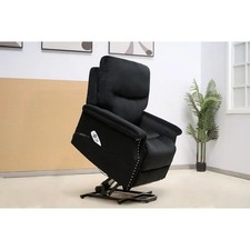 LOXLEY ELECTRIC RISE RECLINER ARMCHAIR BONDED LEATHER SOFA MOBILITY LIFT CHAIR