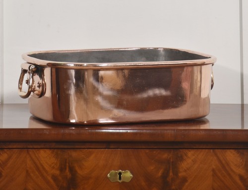 Antique copper fish kettle - antique,