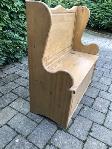 Monks bench storage pew - bench., storage.