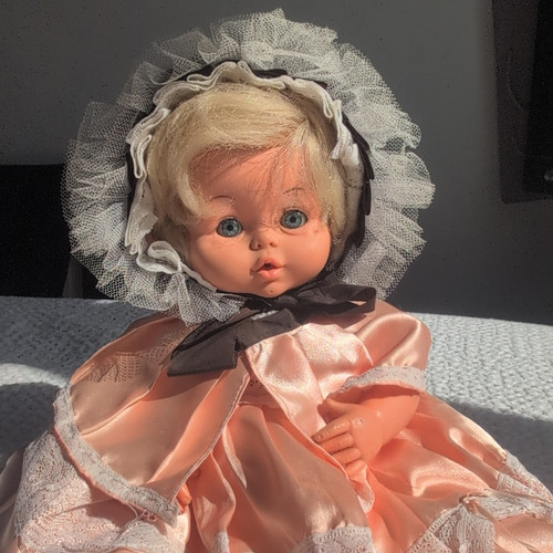 Palitoy baby doll blonde hair - baby,