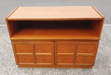 VINTAGE NATHAN TEAK TV STAND /