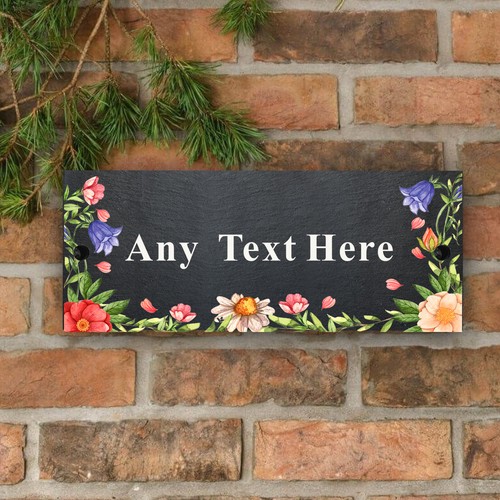 Personalised rustic slate - personalised,