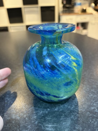 Vintage signed mdina glass - signed,