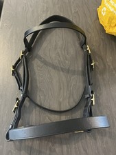 In Hand Black Show Bridle