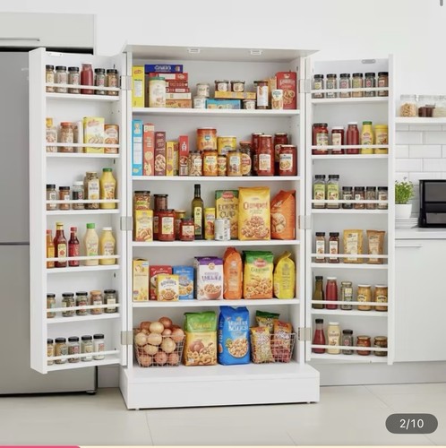 Kitchen pantry cabinet wooden - kitchen,