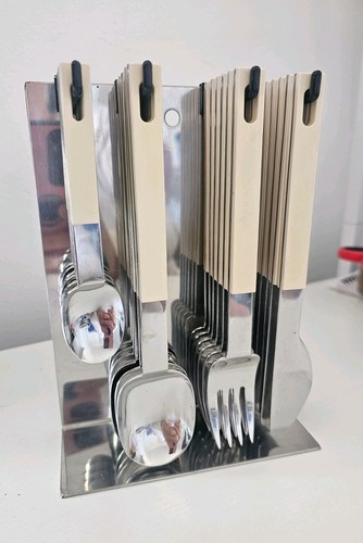 Vintage hanging cutlery set - cutlery,