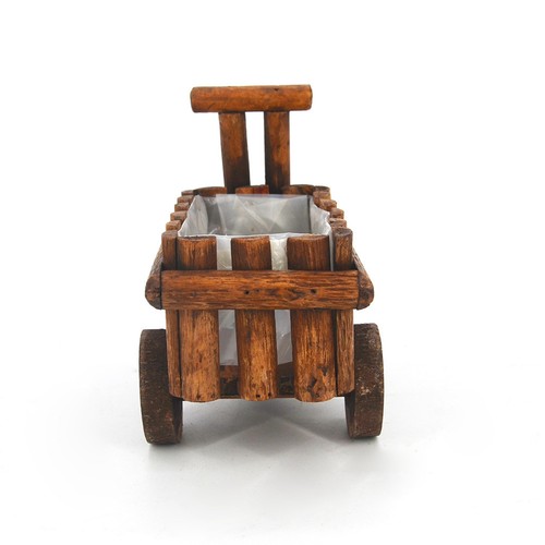 Ornamental wheelbarrow pot - wheelbarrow,