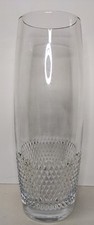 Read Vtg Waterford Crystal John Rocha Glass Lume Vase 13"