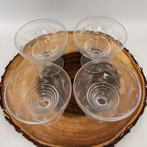 Set vintage etched - 4,
