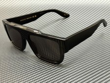 GUCCI GG1460S 001 Black Grey Men's Large 56 mm Sunglasses