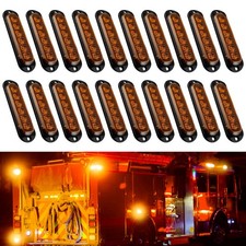 20x led orange side marker - led,