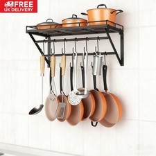 60cm Kitchen Metal Hanging Pot