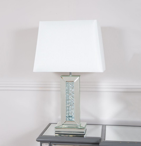 Astor mirrored table lamp - mirrored,