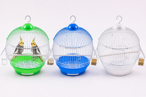 Round bird cage - round, 28cm