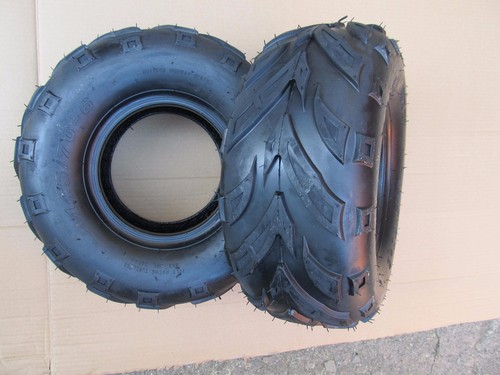 Atv quad tyres - pair, tubeless