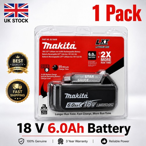 Genuine makita 6ah - genuine,