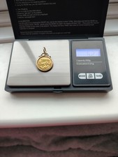 1902 HALF SOVEREIGN PENDANT