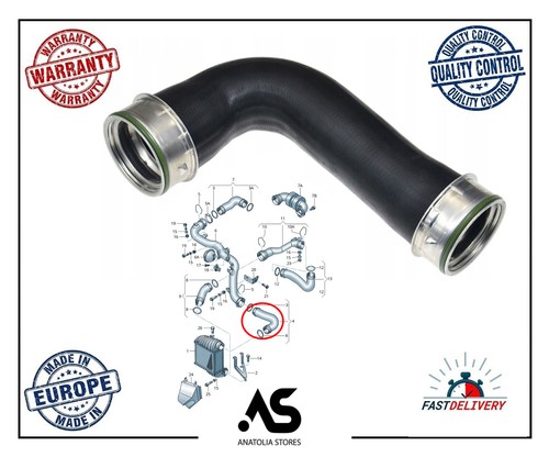 Intercooler pipe turbo - turbo, hose