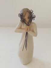 Willow Tree Friendship Figurine with Flowers Susan Lordi Gift Demdaco 2004