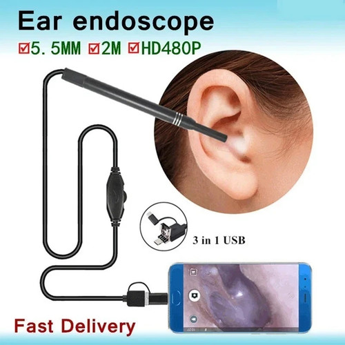 Led endoscope otoscope ear - endoscope,