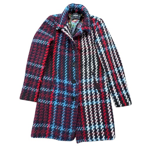 Desigual trench coat wool - desigual,