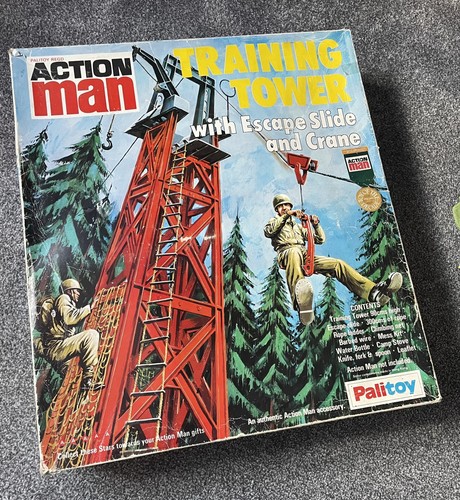 Vintage action man - action, training