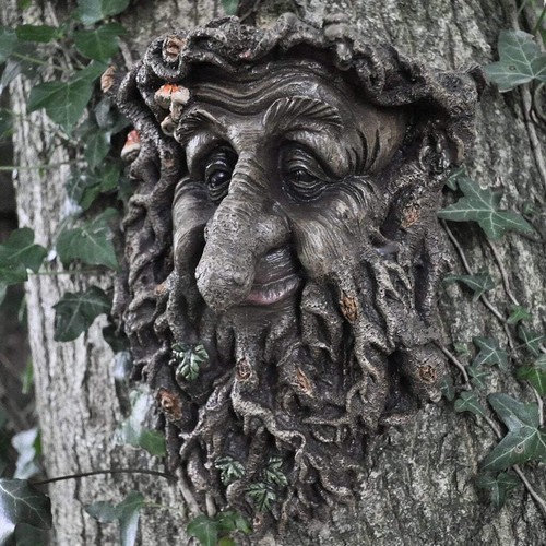 Greenman face decorative - greenman,