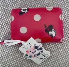 Cath Kidston New Wallet Purse Disney Mickey Mouse Red