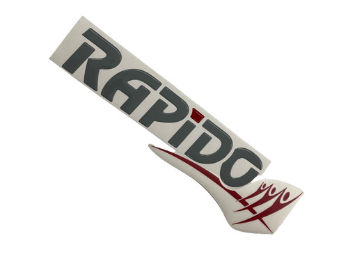 Rapido sticker for - the, front