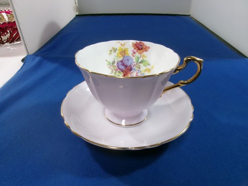 Vintage paragon tea cup saucer - tea,