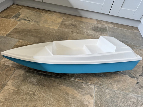 Fibreglass boat hull 95cm - fibreglass,
